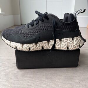 Reebok Black and Tan Sneakers